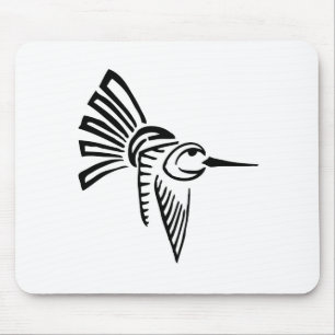 Tribal Hummingbird Mouse Mat