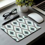 Tribal Ikat Chevron Mouse Mat<br><div class="desc">Aztec Tribal Ikat Chevron Pattern</div>