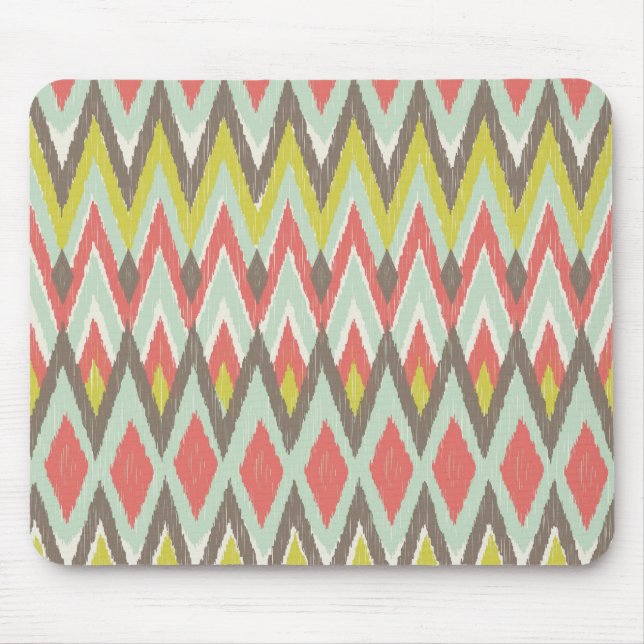 Tribal Ikat Mouse Mat (Front)