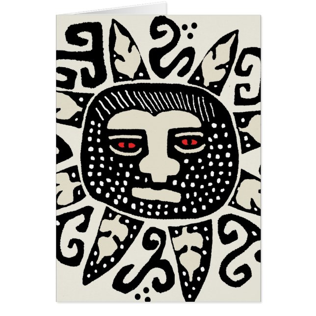 Tribal Indian Sun Spirit (Front)