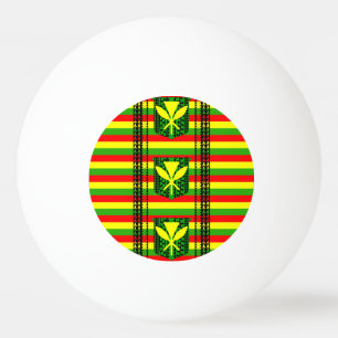 Tribal Kanakan Maoli Ping Pong Ball