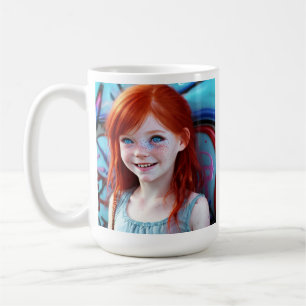 Tribal Kids   Pretty Little Redhead Girl  Coffee Mug