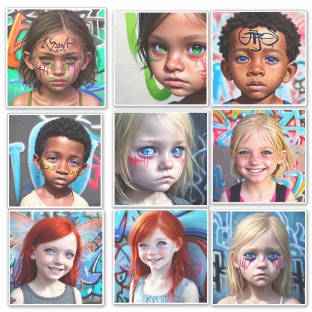 Tribal Kids | Urban Futuristic Kids (Front)