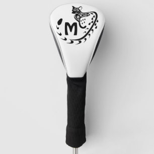 Tribal Large Spotted Genet Monogram Golf Head Cover