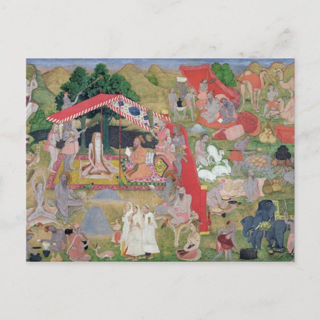 Tribal Leaders Meeting Hermits Postcard (Front)