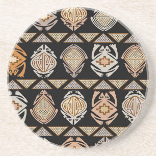 Tribal Leap Frogs Coaster