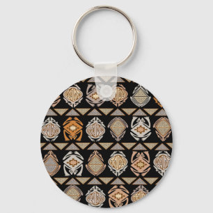 Tribal Leap Frogs Key Ring