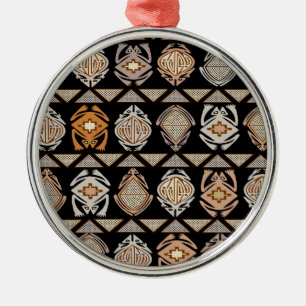 Tribal Leap Frogs Metal Tree Decoration