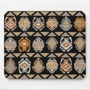 Tribal Leap Frogs Mouse Mat