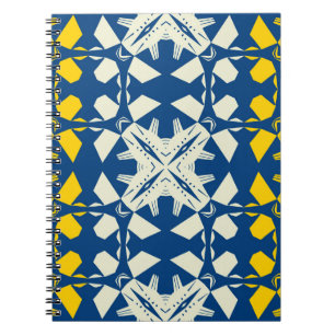 Tribal like asian feel seamless pattern, abstract  notebook