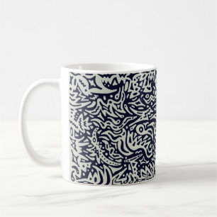 Tribal Like Doodle Mug