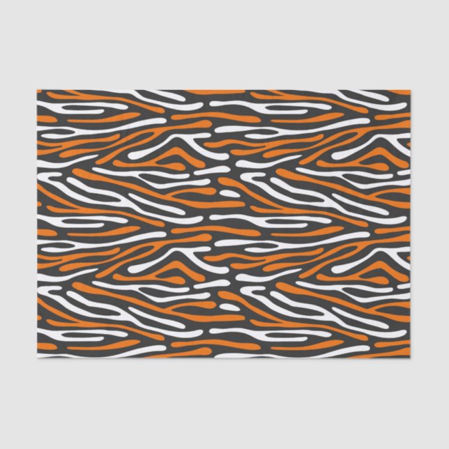 Tribal Lines Inspired Print Tissue Paper (Front)