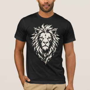 Tribal Lion Mindset – Geometric Power T-Shirt