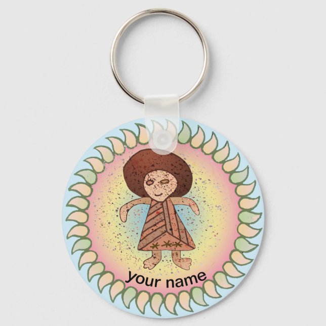 Tribal Mamma  Key Ring (Front)