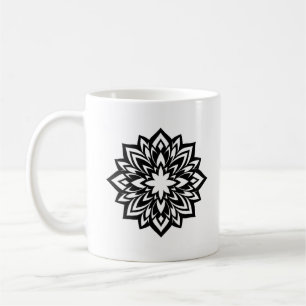 tribal mandala mug