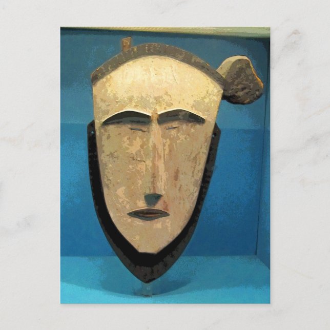 Tribal Mask CB Postcard (Front)