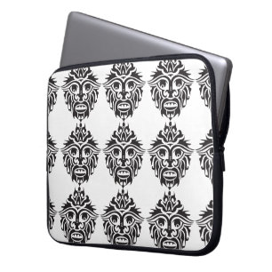 Tribal Mask - Neoprene Laptop Sleeve 15 inch