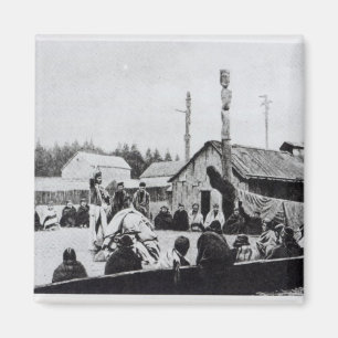 Tribal Meeting Magnet