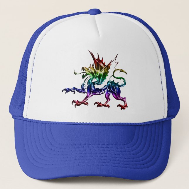 Tribal Metallic Dragon Hat (Front)