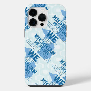 Tribal Michigan Michigama Great Waters Up North iPhone 14 Pro Max Case