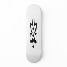 Tribal minimalist black and white modern tie