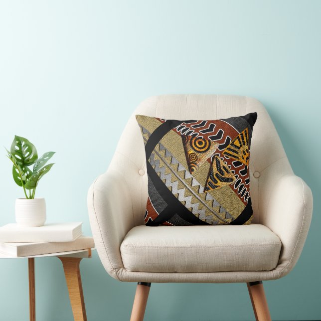 Tribal Motif  Cushion (Chair)