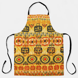 Tribal motifs: seamless ethnic pattern. apron