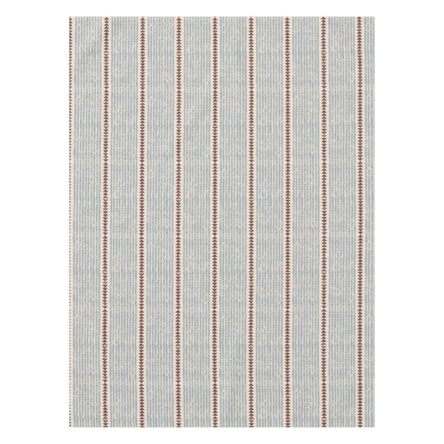 Tribal mudcloth geometric pattern ethnic bohemian  tablecloth (Front)