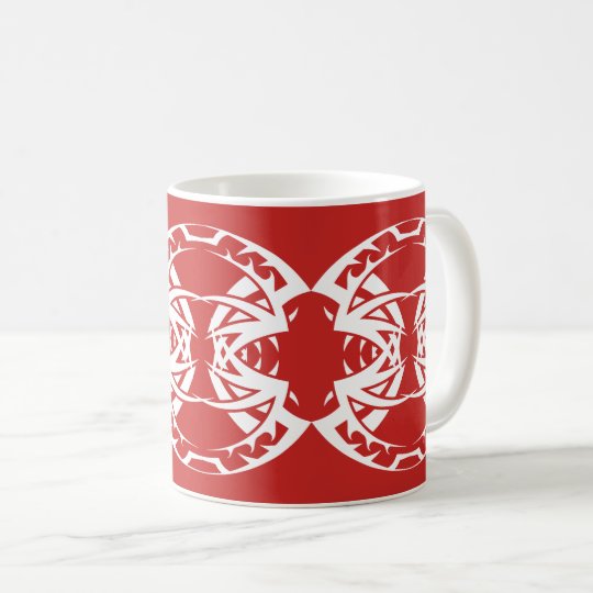 Tribal mug 15 white to over network