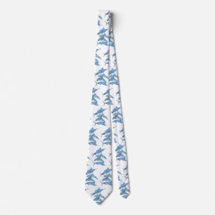 Tribal Ocean Animals Tie