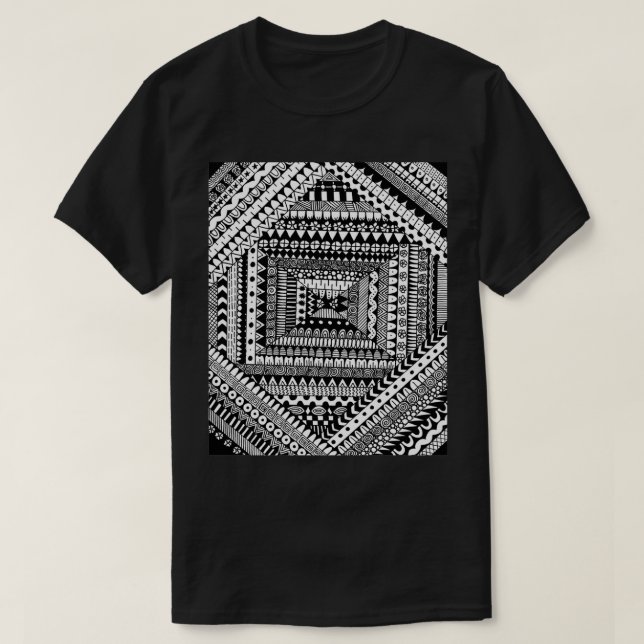 Tribal Origami T-Shirt (Design Front)