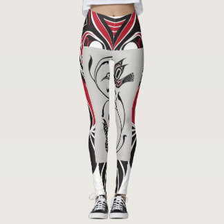 Tribal Owl Majesty Leggings