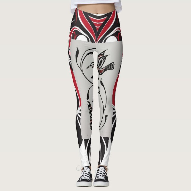 Tribal Owl Majesty Leggings (Front)