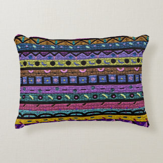 Tribal Pattern Accent Pillow