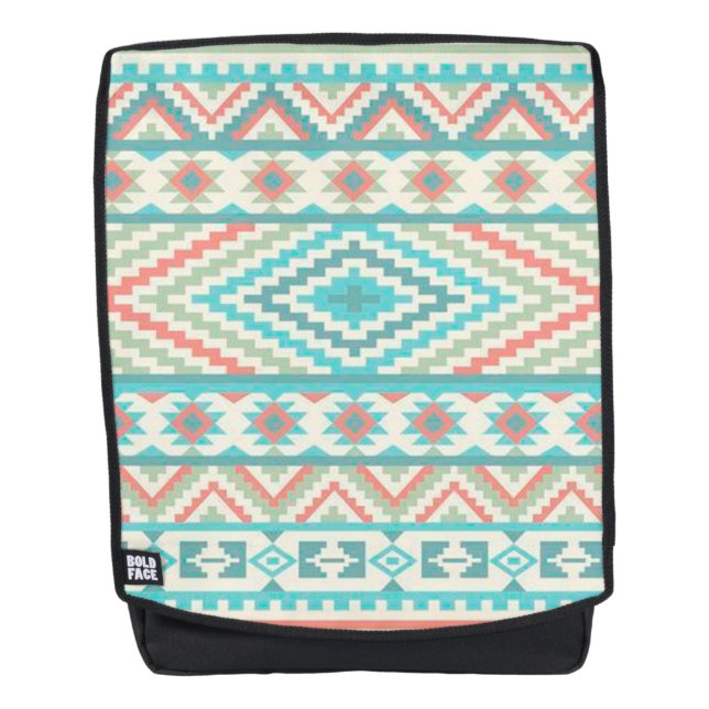 Tribal Pattern Backpack (Front)