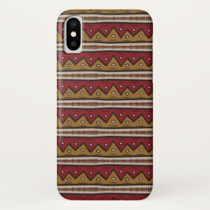 Tribal pattern iPhone x case