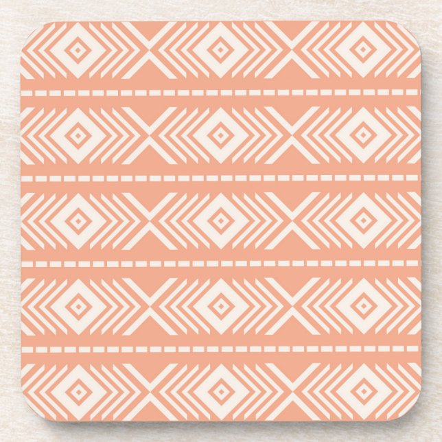 Tribal pattern coaster (Front)