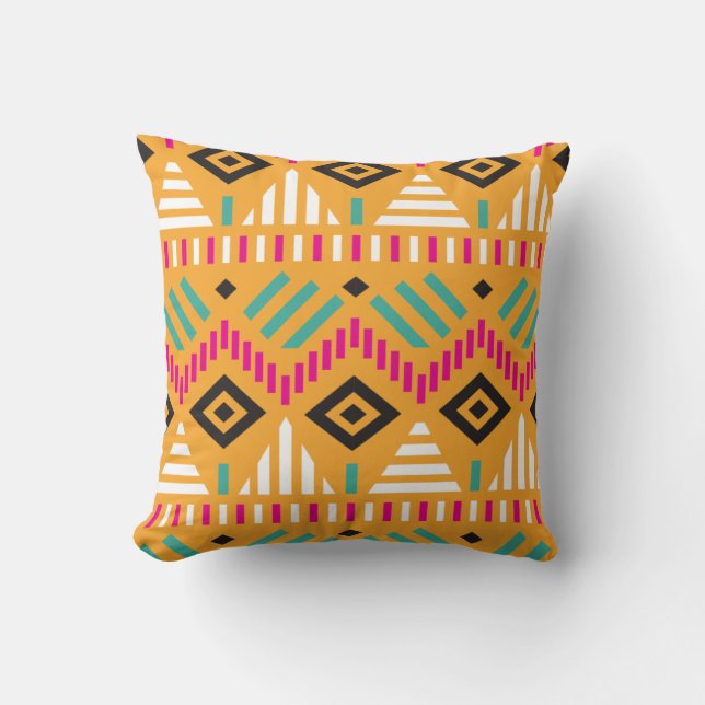 Tribal Pattern Cushion (Front)