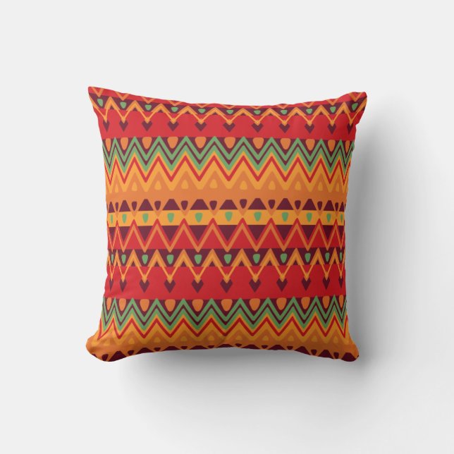 Tribal Pattern Cushion (Front)