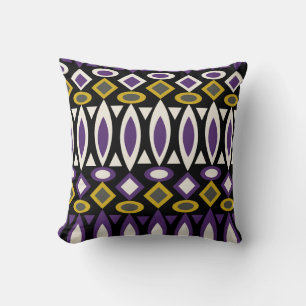 Tribal pattern cushion