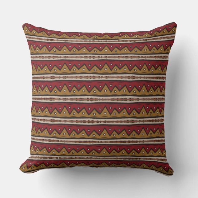 Tribal pattern cushion (Front)