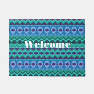 Tribal Pattern Door Mat