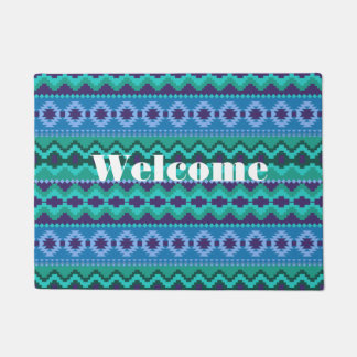 Tribal Pattern Door Mat