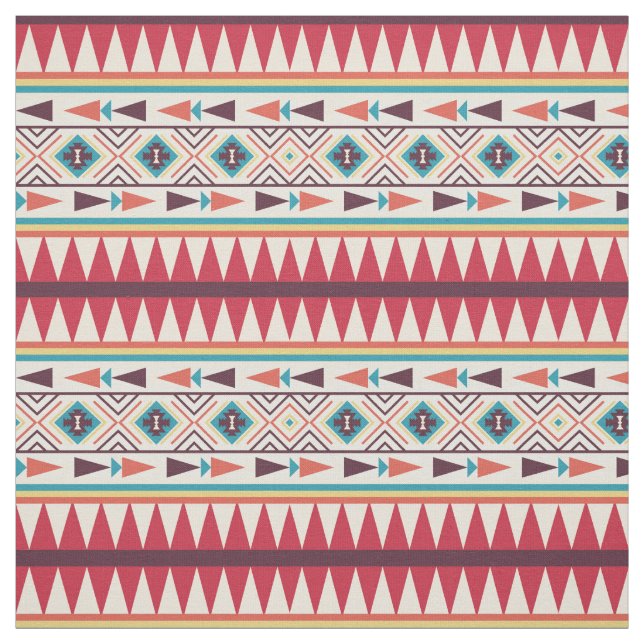 Tribal Pattern Fabric (Swatch)