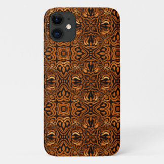 Tribal Pattern in Gold iPhone 11 Case