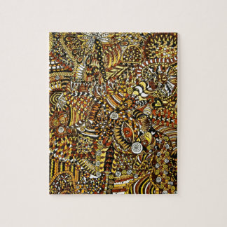 Tribal Pattern Jigsaw Puzzle