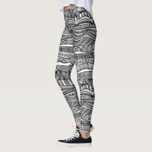 Tribal Pattern Leggings