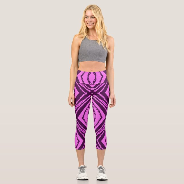 Tribal Pattern Leggings  (Front)