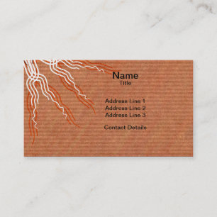 Tribal Pattern Mandala 2 Business Card