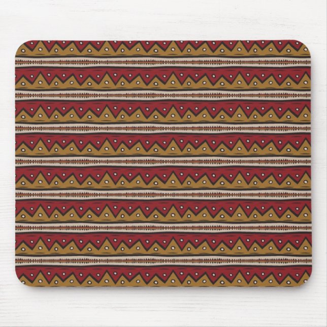 Tribal pattern mouse mat (Front)